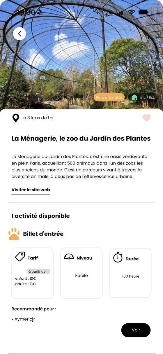 Tookta — une fiche activité